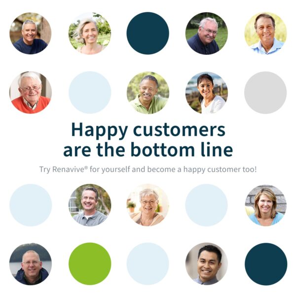 Renavive fórmula natural para limpiar e impedir cálculos renales