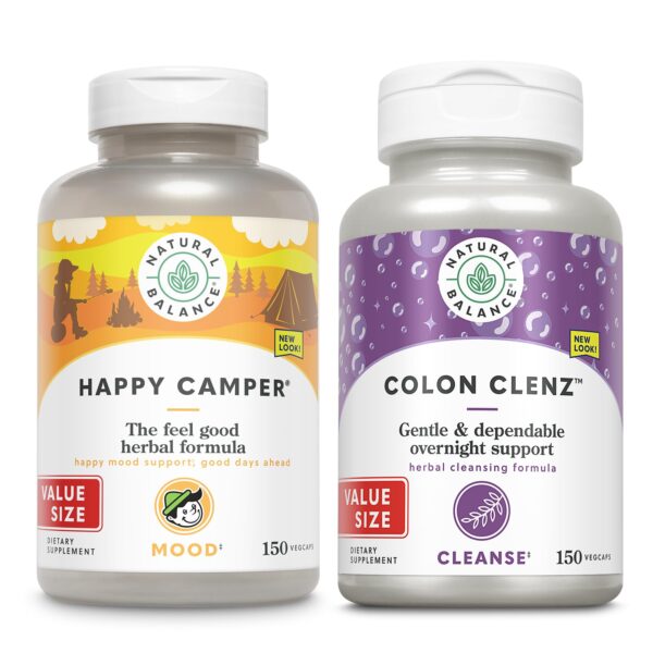 Paquete Natural Balance Happy Camper y Colon Clenz detox