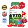 Paquete frontal gomitas Active Keto ACV fórmula avanzada 600 gomitas