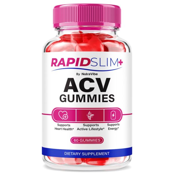 Paquete NutraVibe Rapid Slim+ gomitas ACV