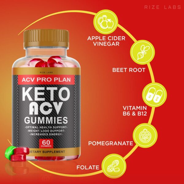 gominolas keto acv pro plan rize labs suplemento alimentación saludable