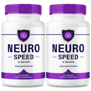 Paquete de Neuro Speed 120 cápsulas para memoria y enfoque