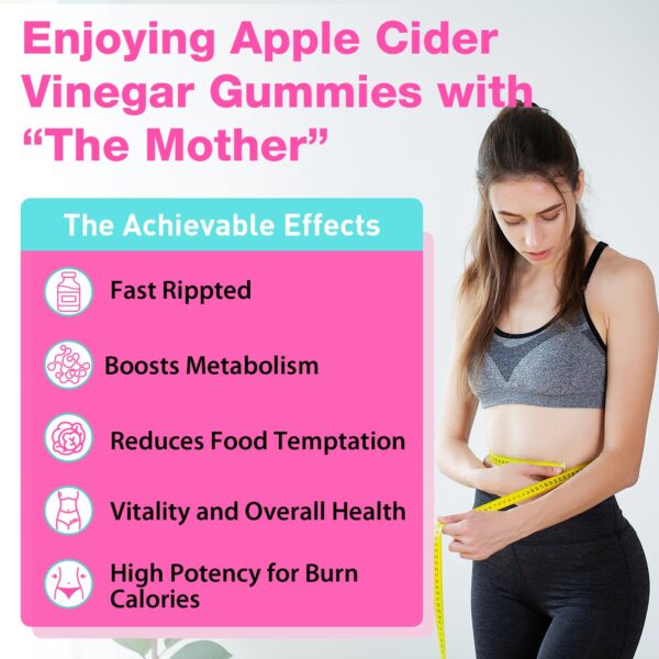 Gomitas acv con vitaminas y probióticos para bienestar