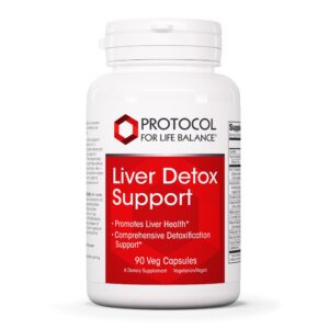 Protocol Liver Detox Support envase frontal 90 cápsulas veganas