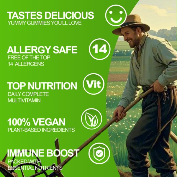 Bolsita con gominolas Supergreens MEGNETA sabor manzana