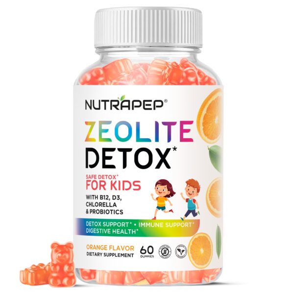 Version 1.0.0 Gomitas detox zeolite NutraPep niños paquete 60 unidades