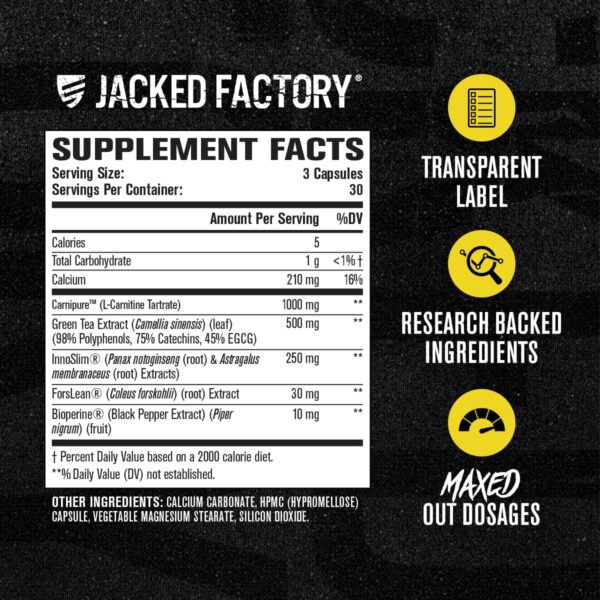 Tapa y cierre del envase Burn-XT Lean-XT