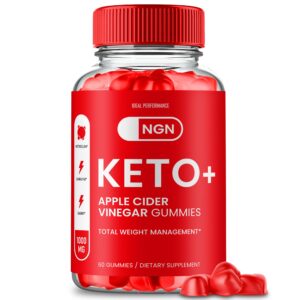 Frasco gomitas IDEAL PERFORMANCE NGN Keto ACV 60 cuentas