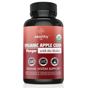 Vinagre de manzana con la madre suplemento vegano 120 cápsulas