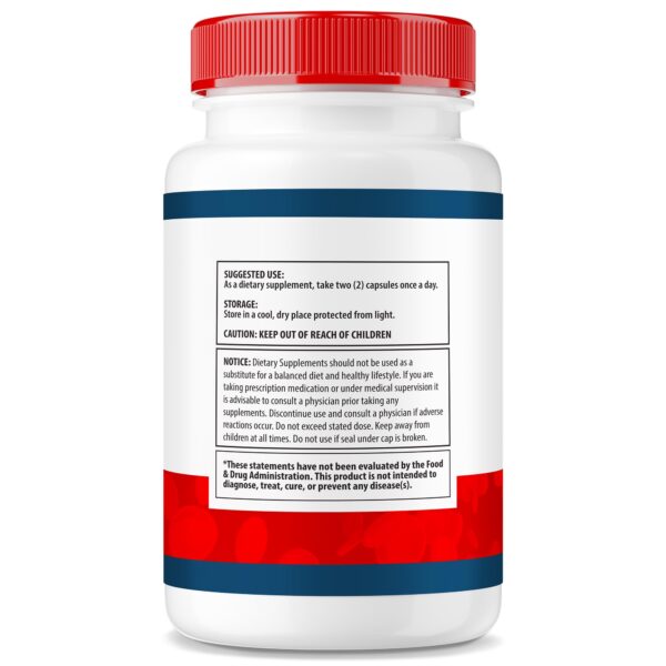 Cápsulas naturales Gluco Synq fórmula diaria para estabilidad y apoyo