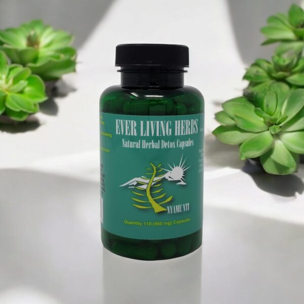 Envase Ever Living Herbs Detox vista lateral