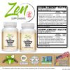 Envase frontal de Zen Supplements detox kit 30 días