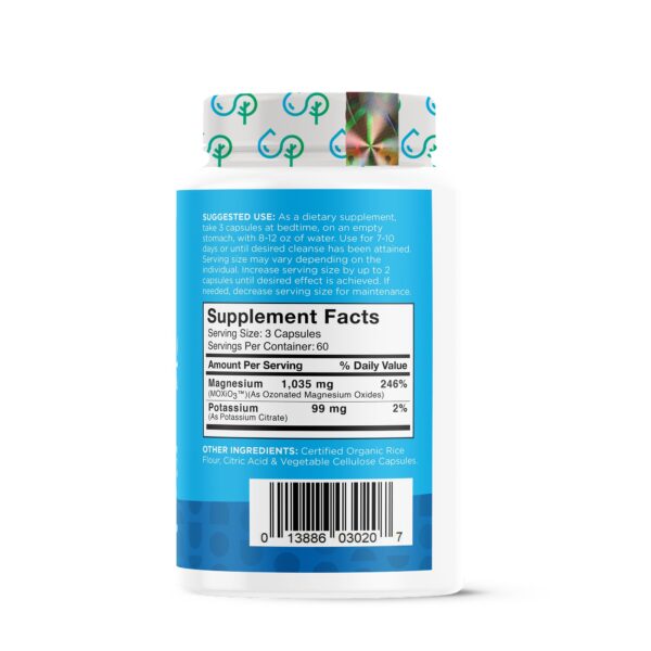 71rcJool0sL.jpg Cápsulas de óxido de magnesio ozonizado para limpieza natural del colon