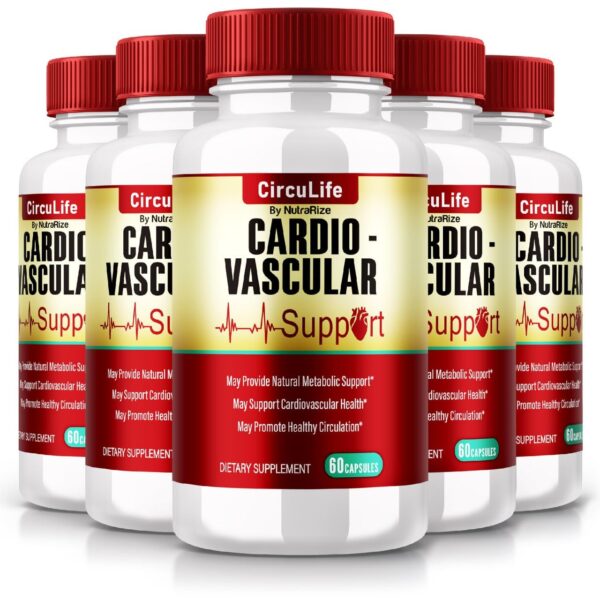 Circulife suplemento natural cápsulas para niveles saludables sangre