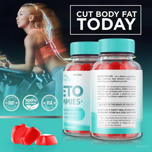 Kit tres paquetes gomitas Keto Purity NutraRize 180 unidades