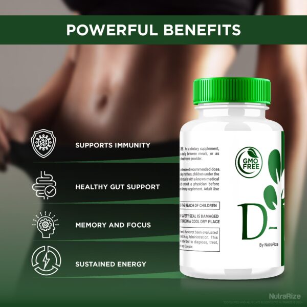 Cápsulas D-Fit suplemento para apoyo keto y detox