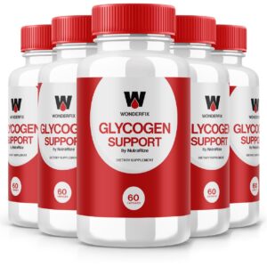 Paquete 5 cápsulas Wonderfix Glycogen Support para salud estable