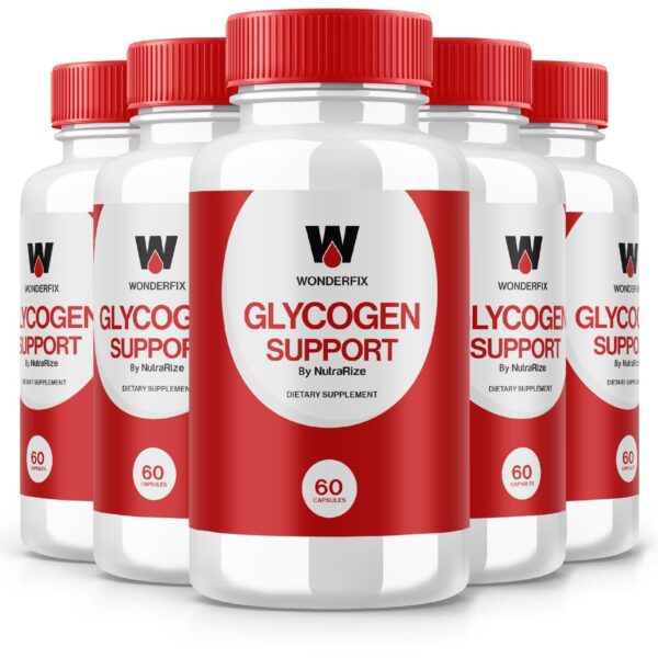 Paquete 5 cápsulas Wonderfix Glycogen Support para salud estable