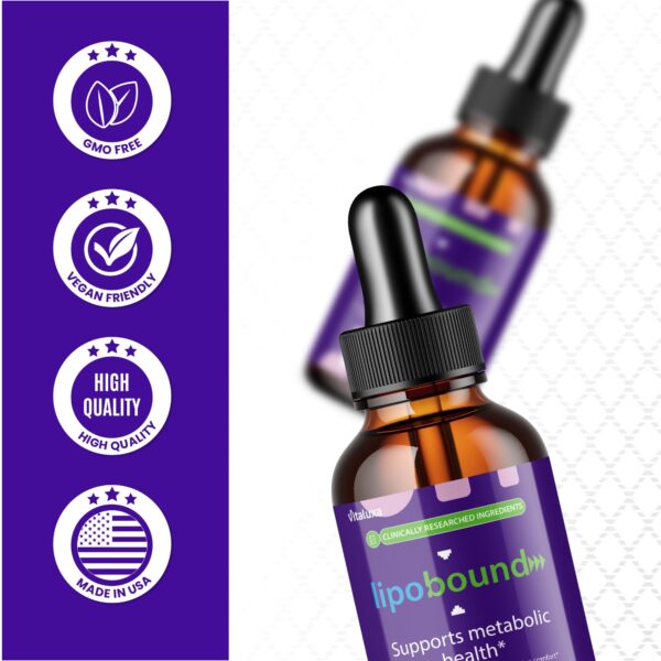Frasco Lipo Bound líquido para apoyo rápido