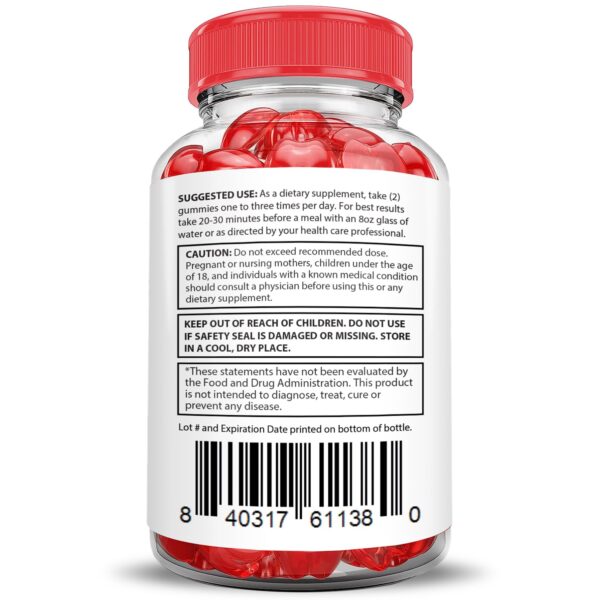 Paquete gomitas Lifetime Keto ACV para dieta keto y salud digestiva