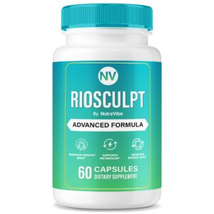 Frente del empaque RioSculpt Cápsulas