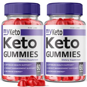 Gomitas My Keto ACV frasco para pérdida de peso y energía