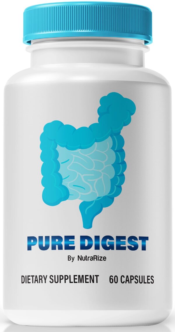 Pure Digest cápsulas suplemento salud digestiva 60 unidades