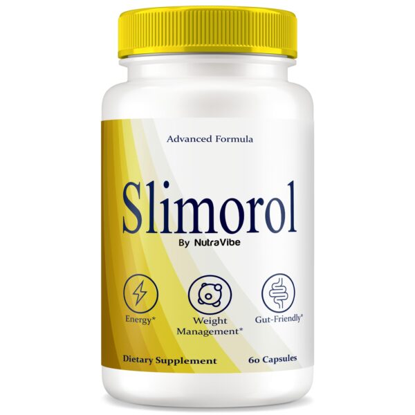 Pastillas NutraVibe Slimorol para energía y un estilo de vida activo.