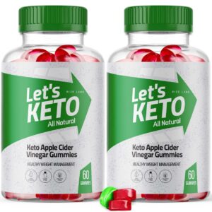 Gomitas Lets Keto vinagre manzana paquete doble 120 unidades