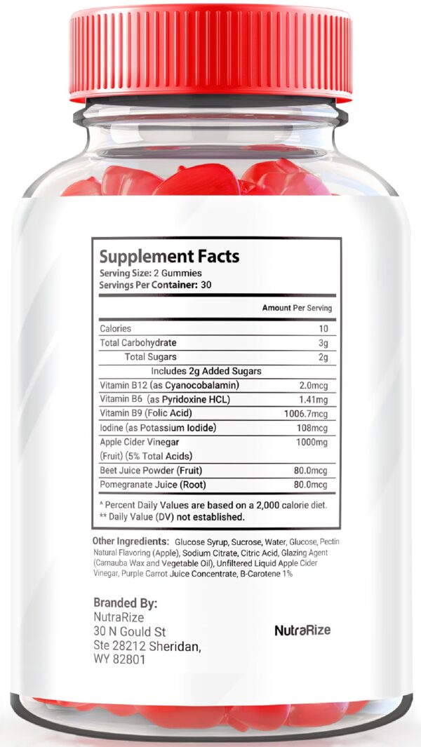 Frasco de Ketosyn Keto Gummies para pérdida de peso avanzada