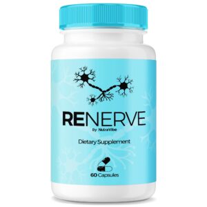 Cápsulas NutraVibe Renerve para salud nerviosa