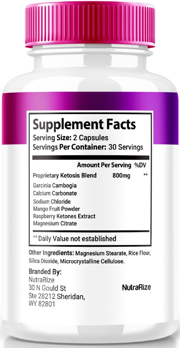 Cápsulas Pure Lava paquete de 3 para dieta keto y fitness