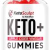Gomitas Ketosculpt Keto ACV paquete frontal