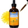Herb Pharm extracto líquido orgánico de diente de león 4 onzas