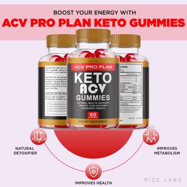 caja gominolas keto acv pro plan rize labs apoyo salud