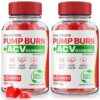 Pump Burn ACV Gummies gomitas para pérdida de peso paquete 2