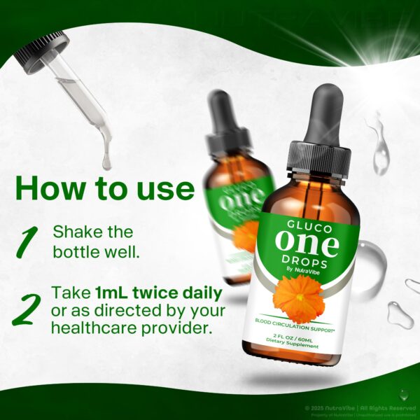 Gluco One Drops etiqueta lateral