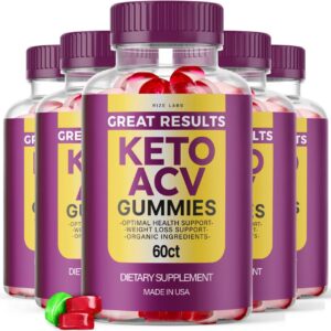 rize labs gominolas keto vinagre sidra manzana frasco principal