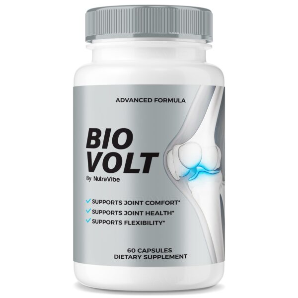 NutraVibe Biovolt cápsulas para soporte articular y movilidad