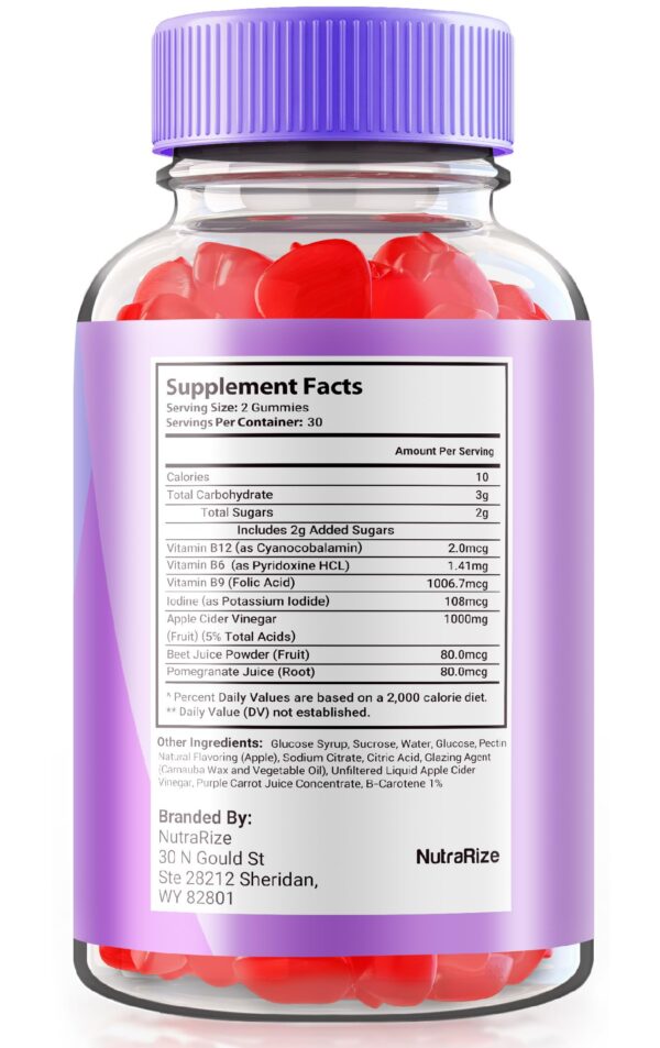 Gomitas vinagre sidra manzana fórmula avanzada