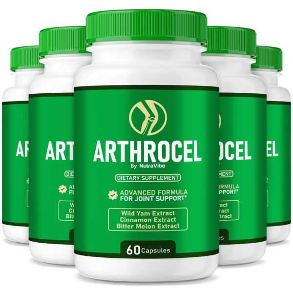 Cápsulas Arthrocel para articulaciones con 300 unidades.