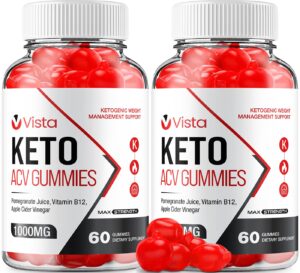 Gomas Vista Keto ACV paquete de 2 para control de peso