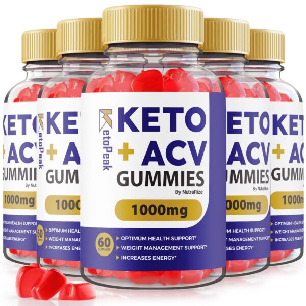 KetoPeak gomitas Keto y vinagre de manzana para pérdida de peso