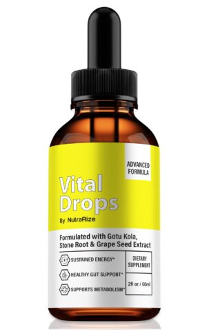 Version 1.0.0 NutraRize Vital Drops suplemento líquido natural 30 porciones