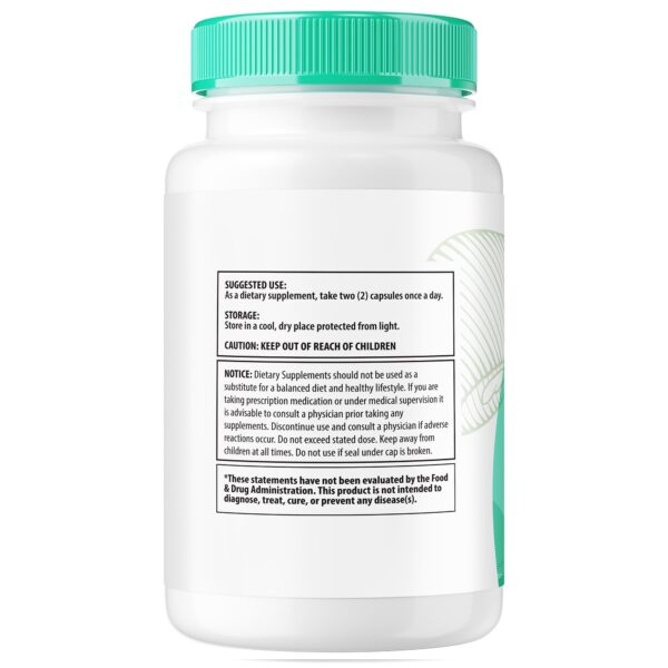 Version 1.0.0 Frasco cápsulas Liver Revive fórmula natural para vitalidad