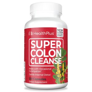 Super Colon Cleanse 120 cápsulas para limpieza intestinal