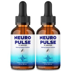 Gotas auditivas Neuro Pulse natural NutraVibe paquete 2 unidades