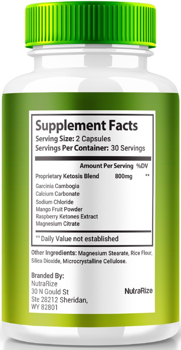 Frasco abierto de cápsulas NutraRize Perfitly Active