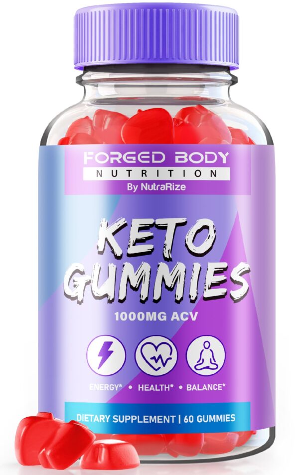 Gomitas Keto Forged Body botella 60 unidades