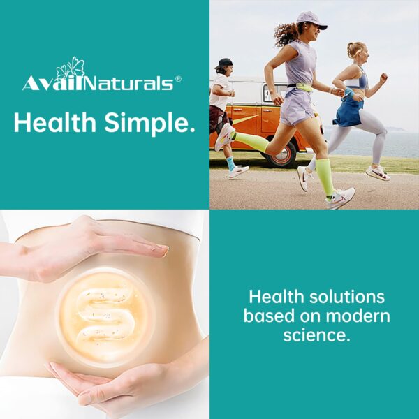 Limpieza digestiva con cápsulas naturales AvailNaturals Ultra Gut